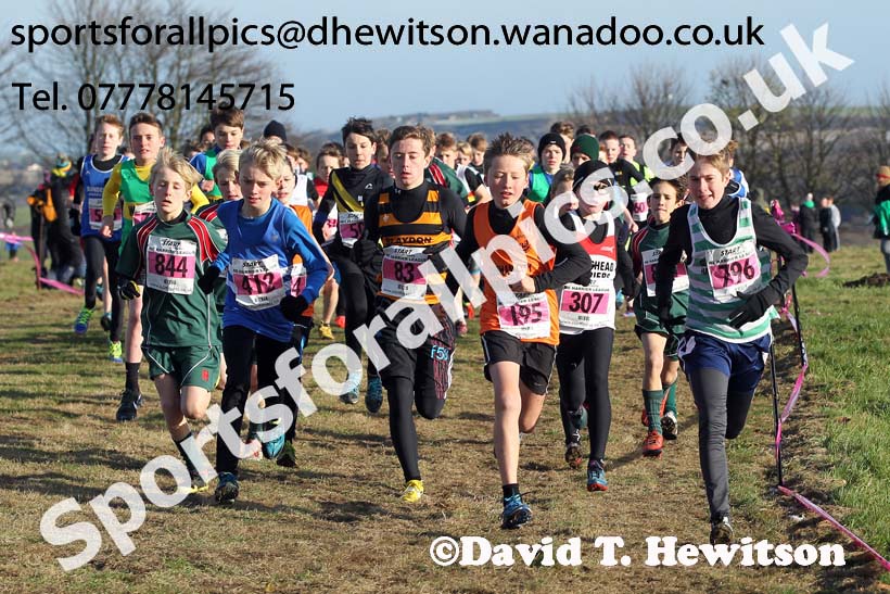 Boys under-13s Start Fitness HEHL, Aykley Heads, Durham. Photo: David T. Hewitson/Sports for All Pics
